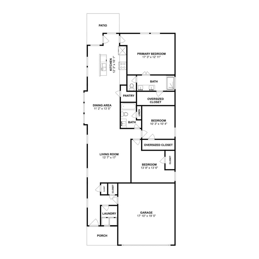 Floor Plan - Plan 1