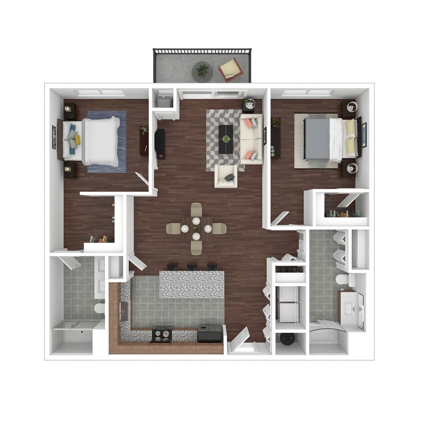Floor Plan - Spruce Wood