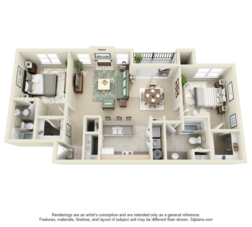 Floor Plan - Residence 7 Luxury