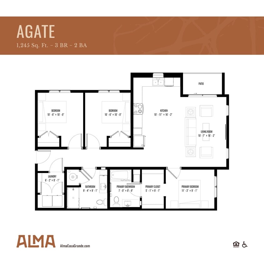 Floor Plan - Agate