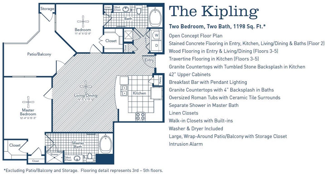 Floor Plan - The Kipling