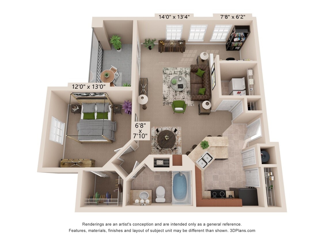 Floor Plan - A2 | The Hatteras