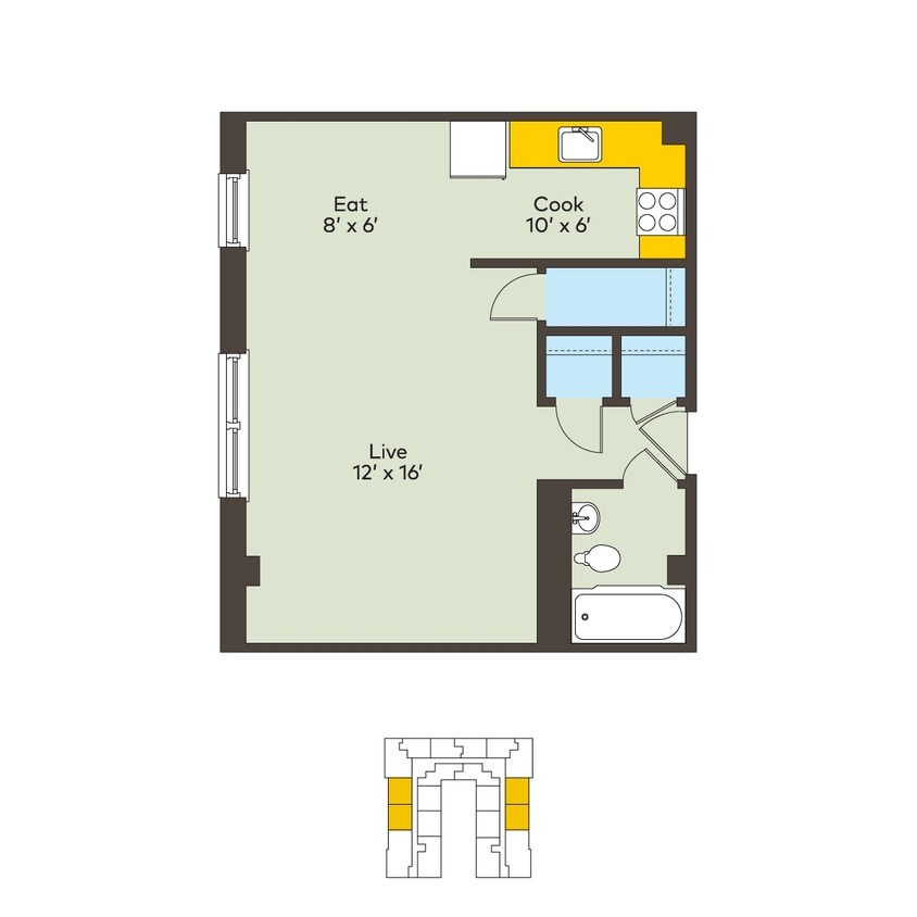 Floor Plan - 301w-0aa