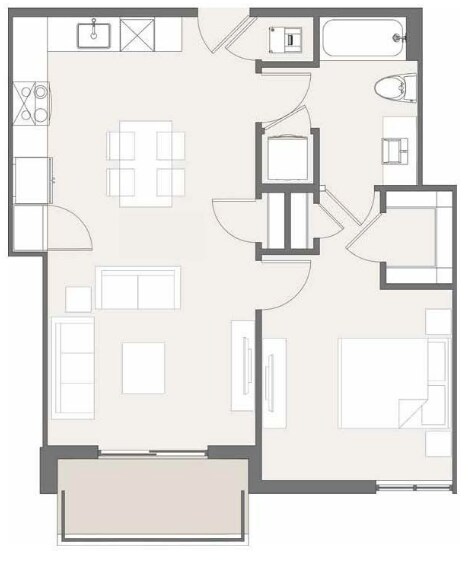 A1.2 floor plan The Vibe Miami - A1.2