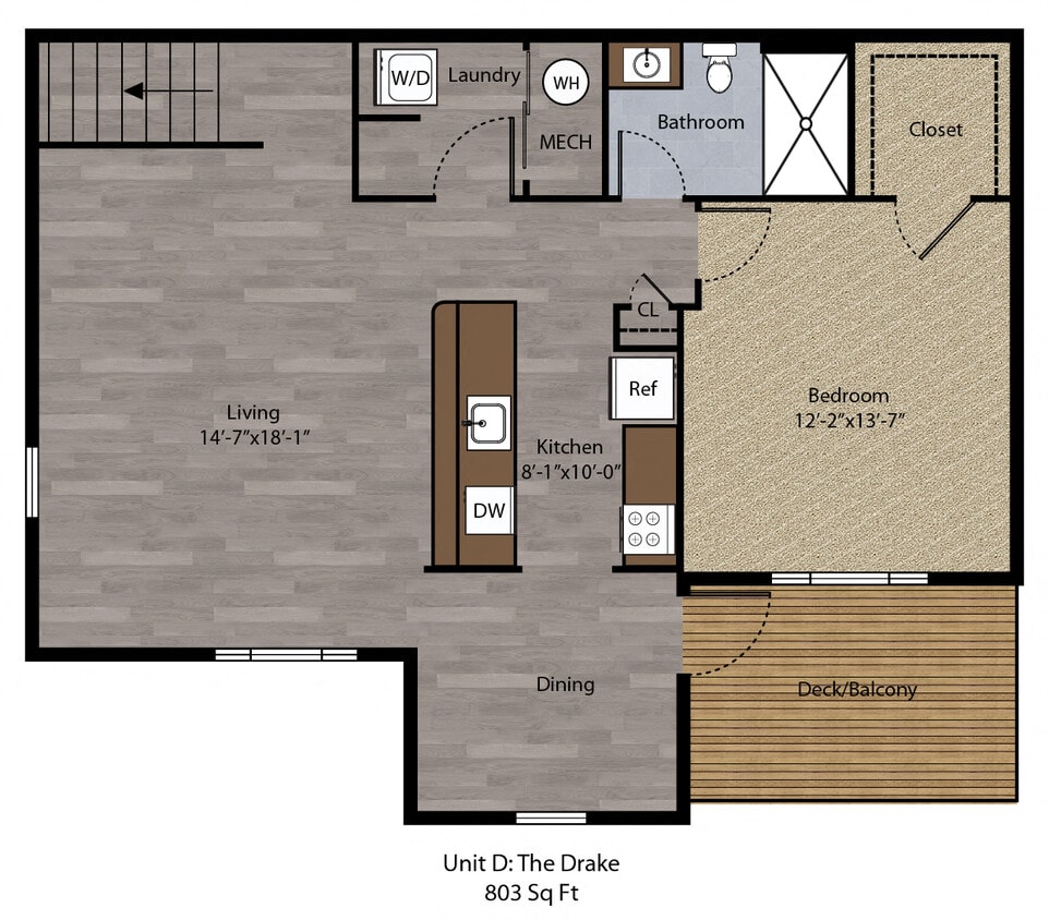 Floor Plan - The Drake
