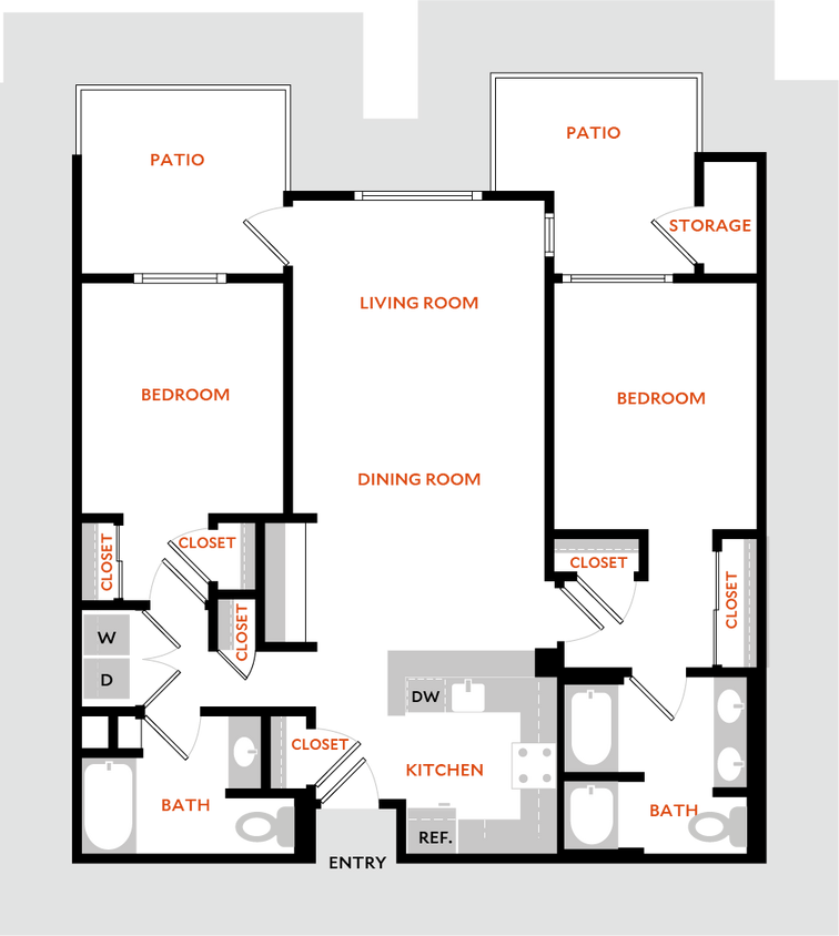 Floor Plan - Plan 2F