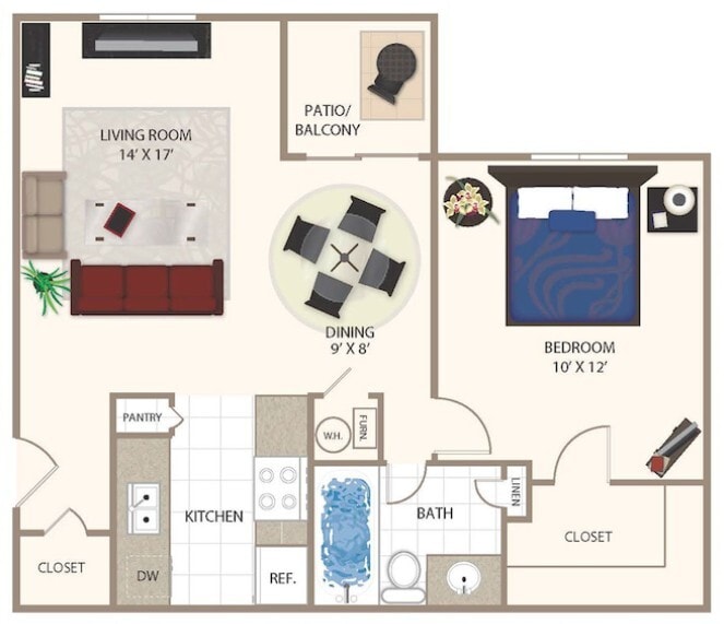Floor Plan - Lake Freeman