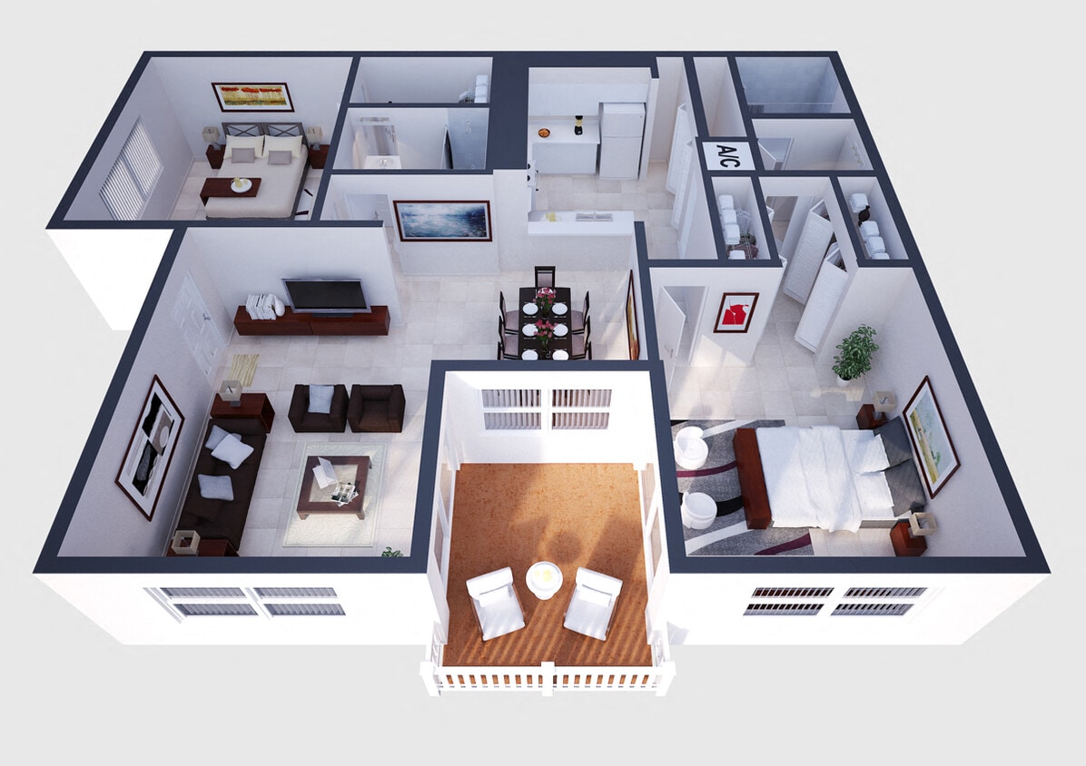 Floor Plan - Model B2