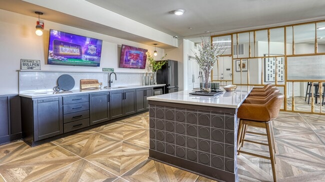 Our Homerun Hangout has multiple TVs to watch all the games - Yardley Flats Apartments