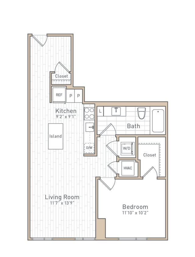 Floor Plan - A14A - Rise