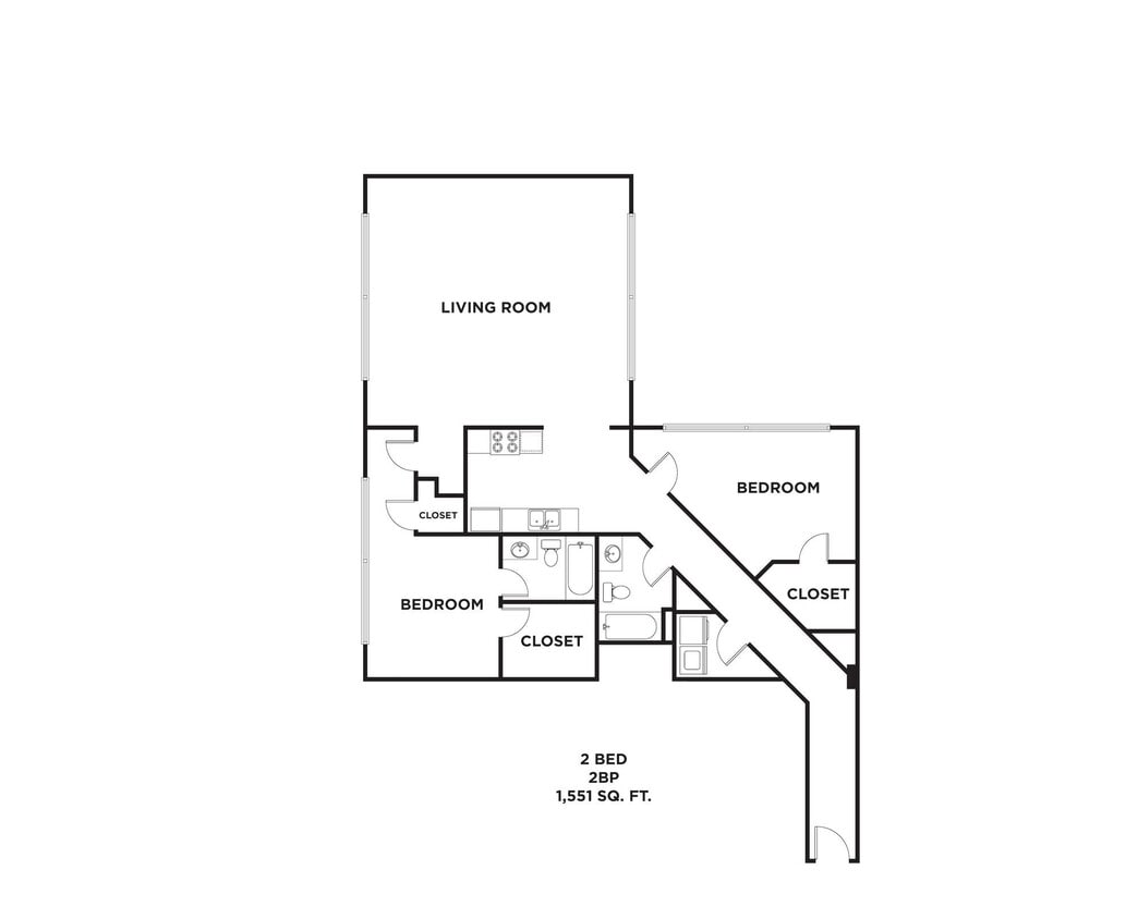 Floor Plan - 2BP
