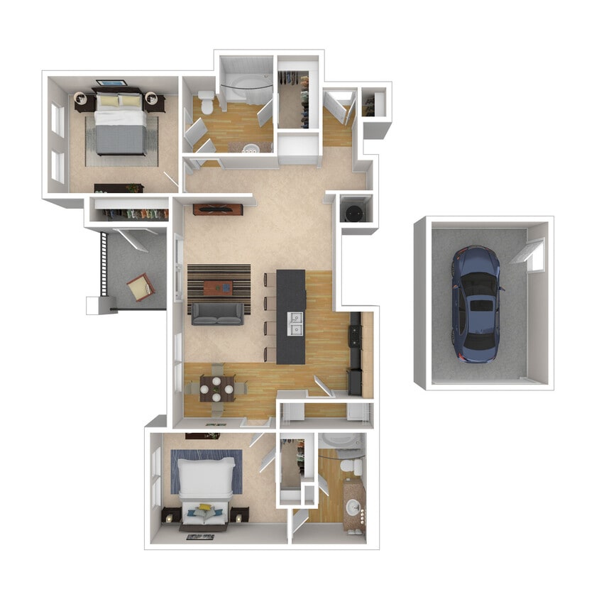 Floor Plan - The Hudson