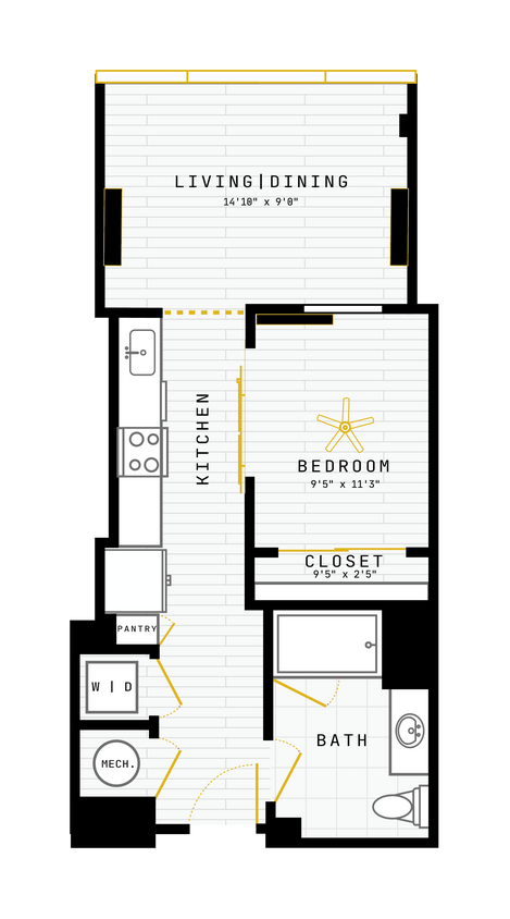 Floor Plan - Studio-S-17