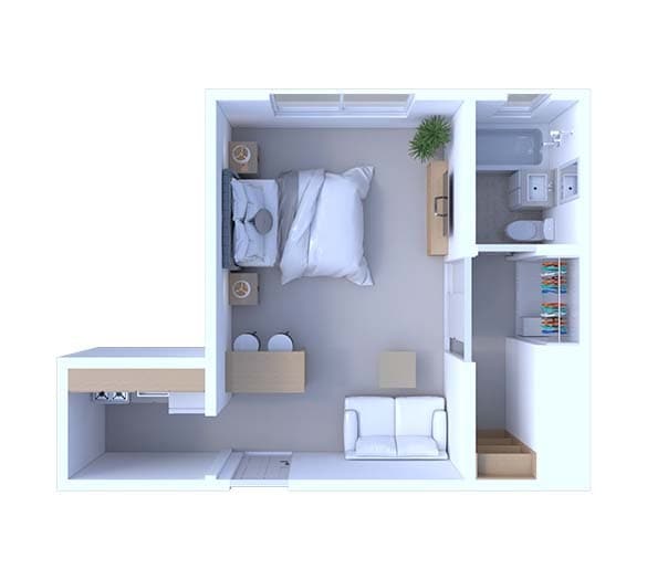 Floor Plan - Studio Floor Plan S2