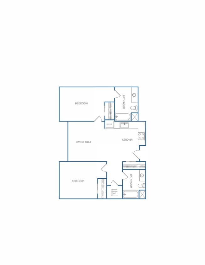 Floor Plan - 2C-2x2