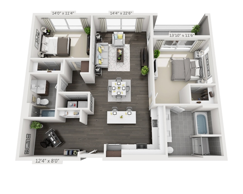 Floor Plan - B2E