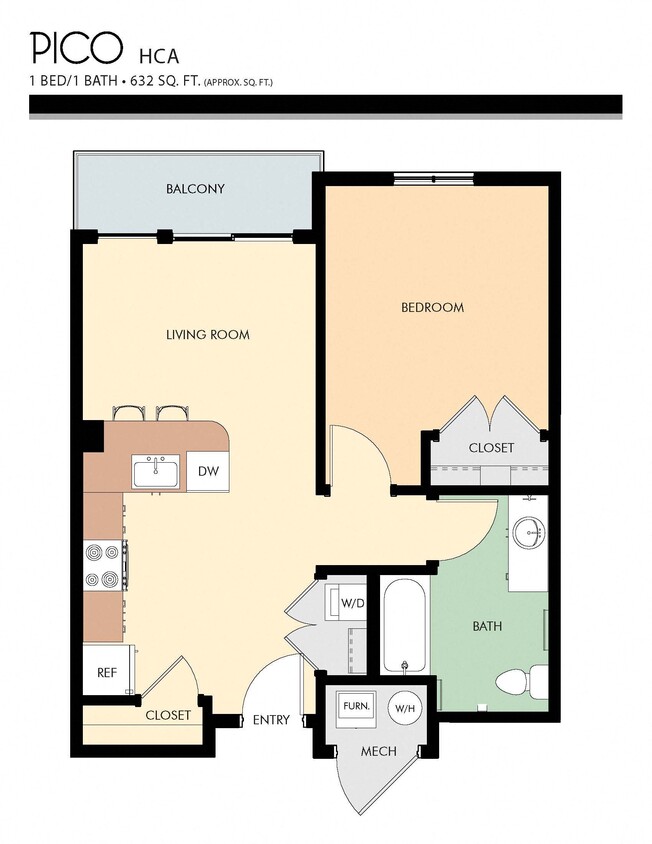 Floor Plan - Pico HCA