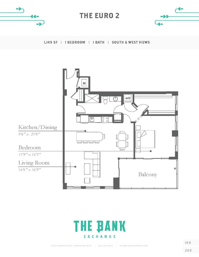 Floor Plan - The Euro