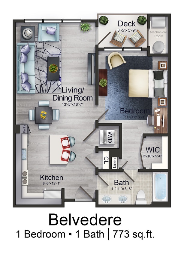 Floor Plan - Belvedere
