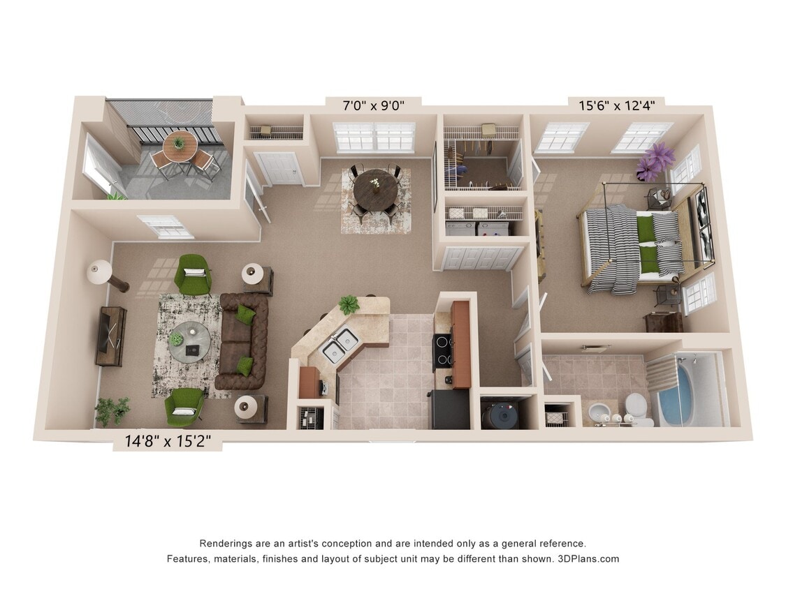 Floor Plan - A3 | The Palmetto Carriage