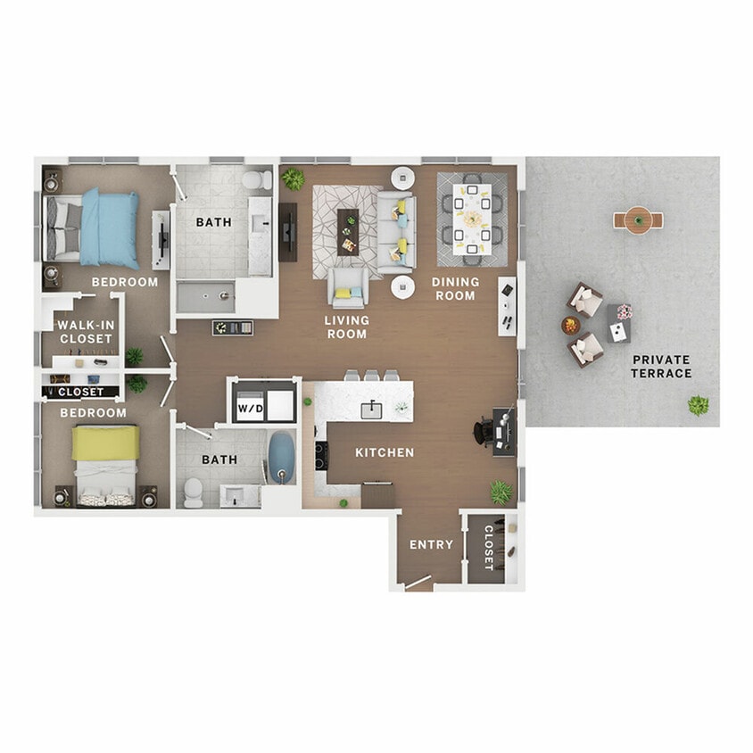 C8 - 2BR/2BA - Che
