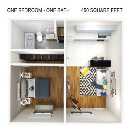 The Harmon one bedroom-01.png - 1 Bedroom Renovation