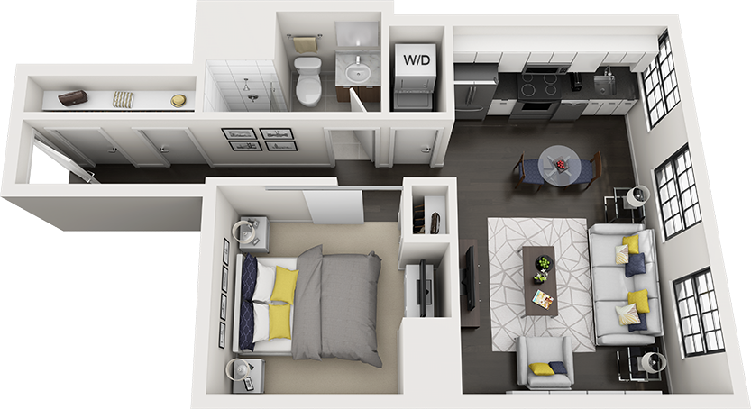 Floor Plan - Studio-e10c