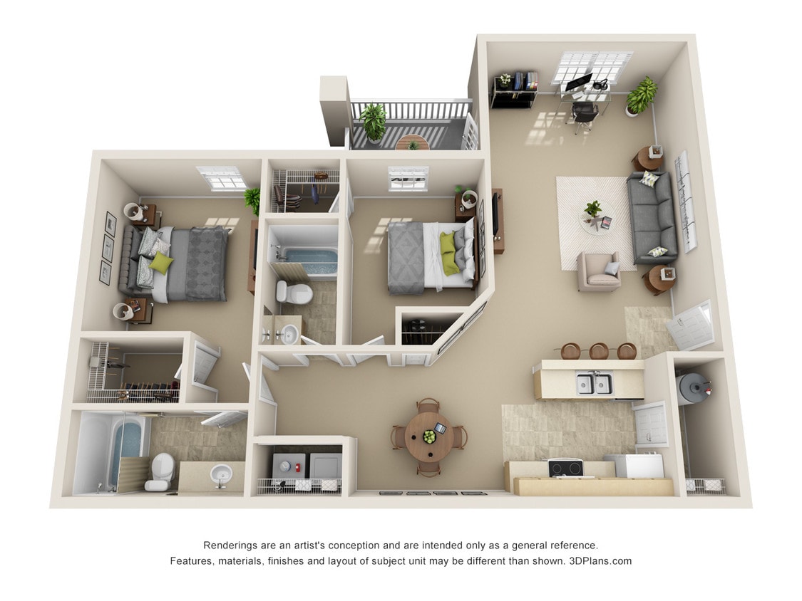 Floor Plan - The Berkley