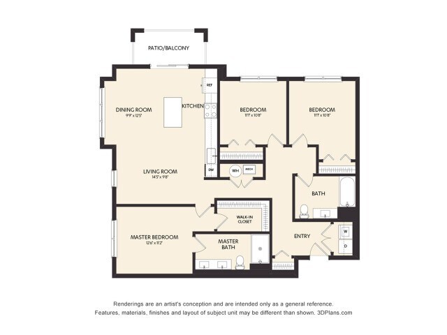 Floor Plan - D1B