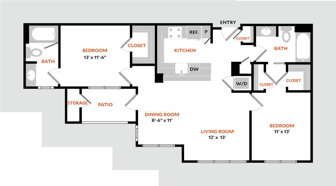 Floor Plan - Plan 2C