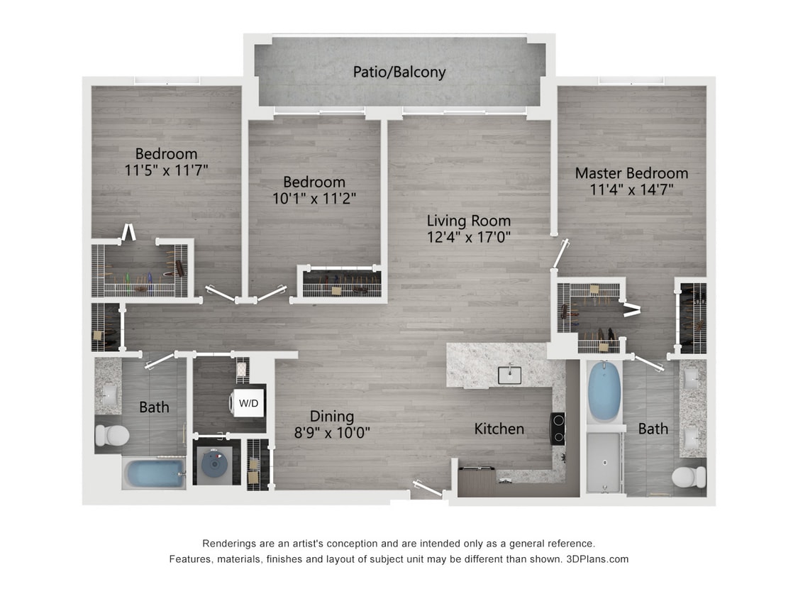 Landmark South_C3.jpg - 3 Bed / 2 Bath
