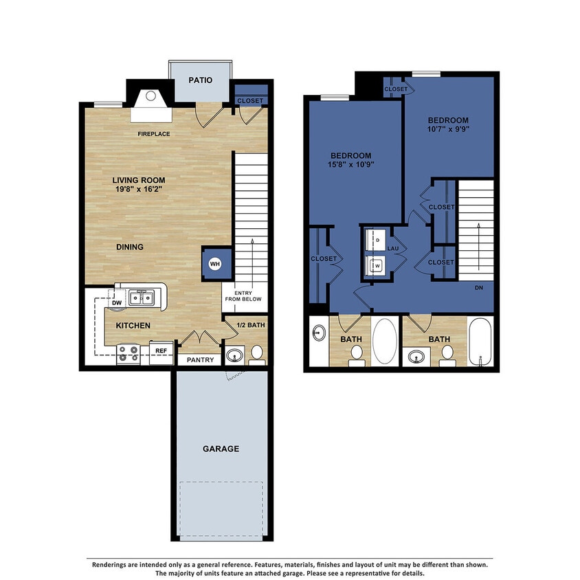 Floor Plan - B8 - Renovated