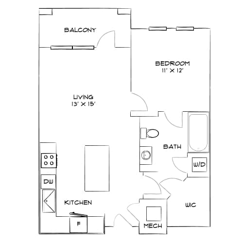 Floor Plan - Design 1A
