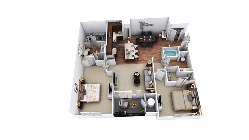 Floor Plan - Vail Renovated 