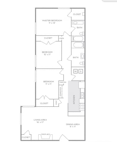 The Magnolia (East) - The Hawthorne (East)