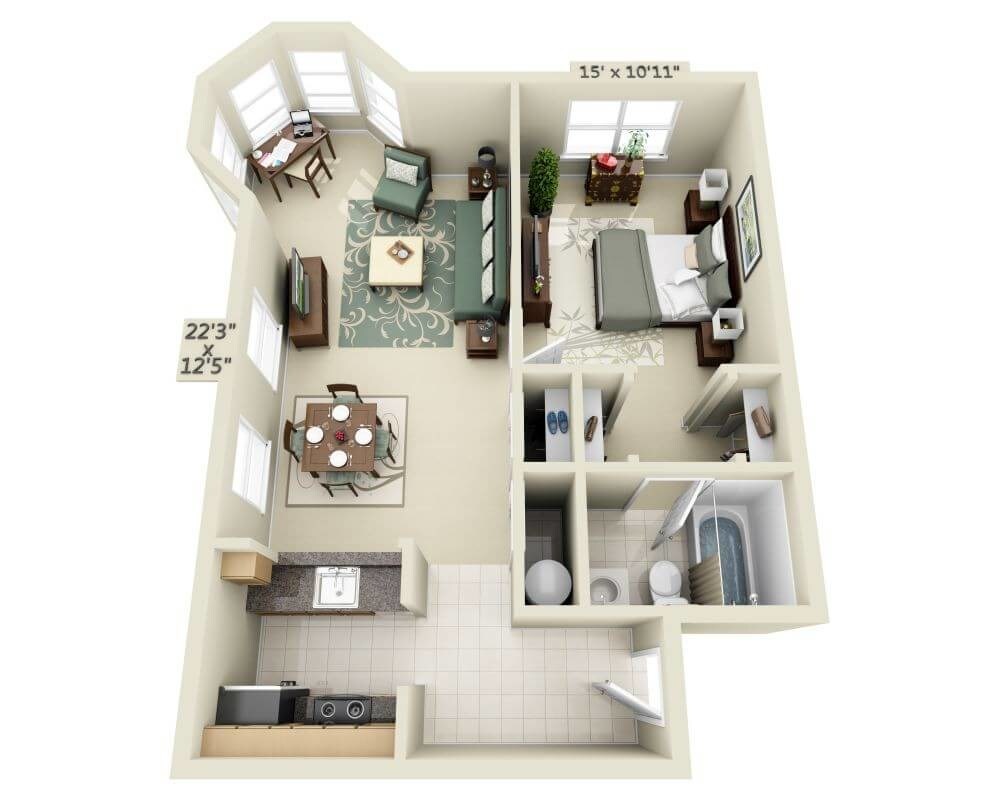 Floor Plan - Jackson (A1C)