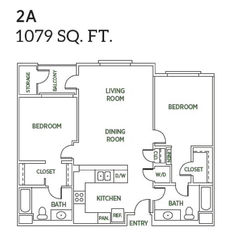 Floor Plan - 2A