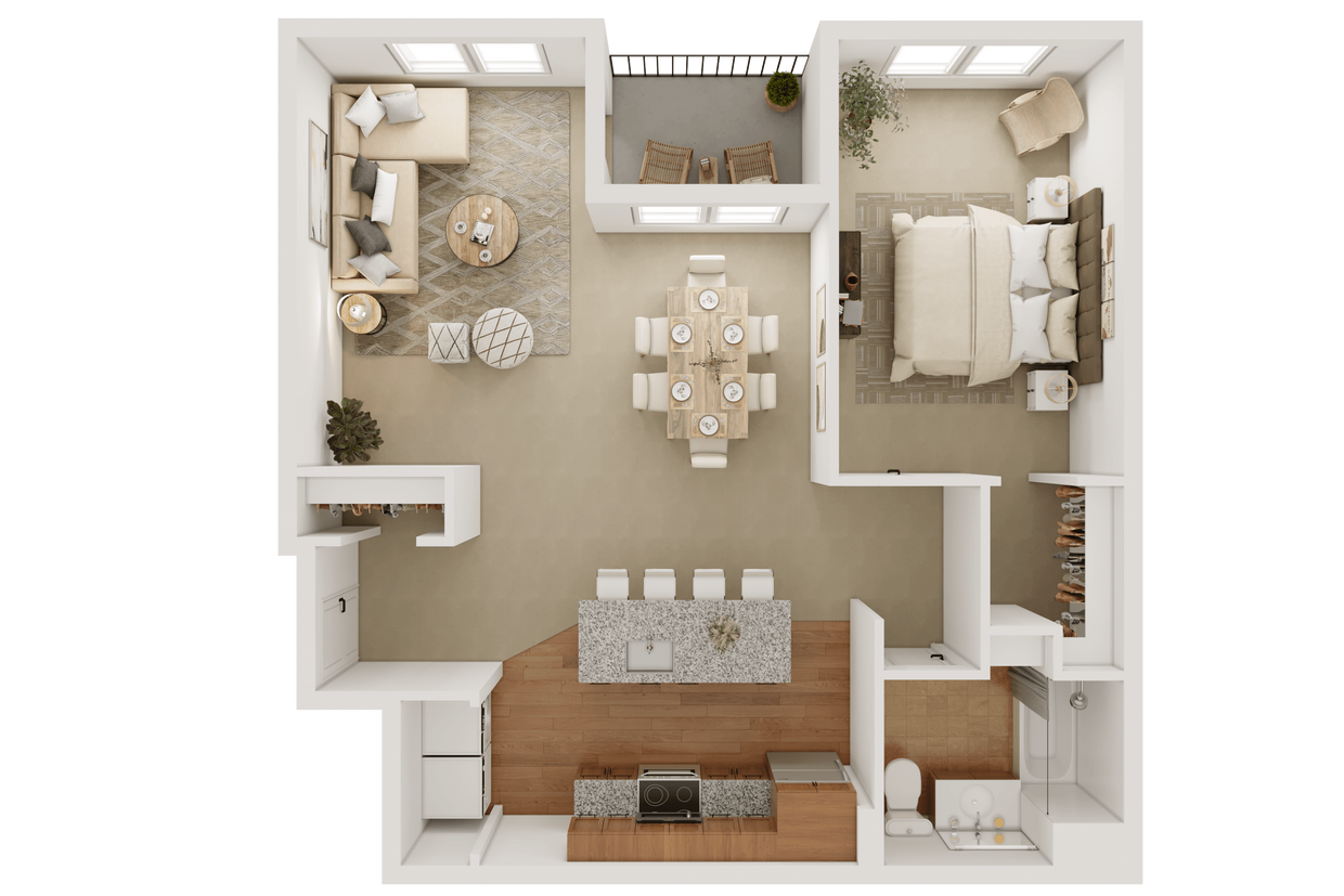 Floor Plan - The Alston