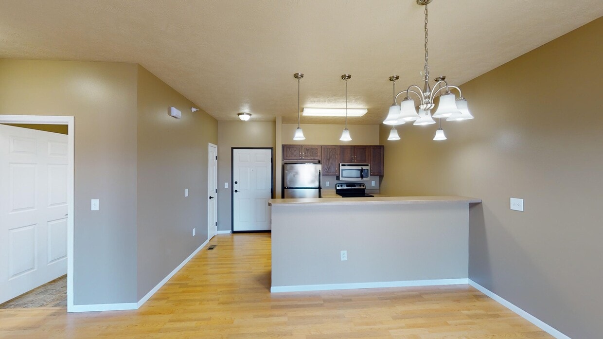 Floor Plan - 1 Bedroom 1 Bathroom + Den Apartment