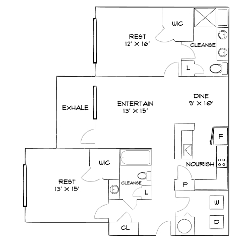 Floor Plan - Design 2A