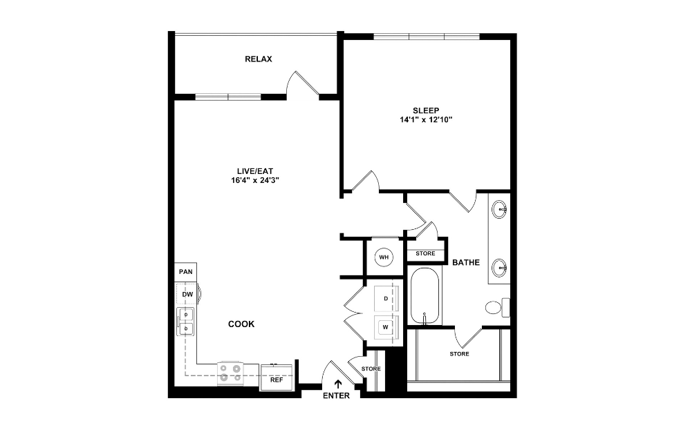 Floor Plan - OneG