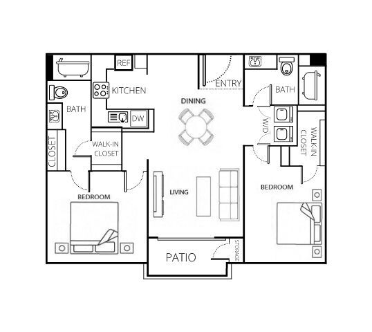 Floor Plan - Pahoa Island