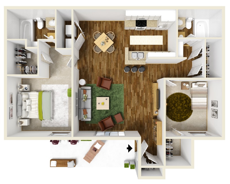 Floor Plan - Unit B2