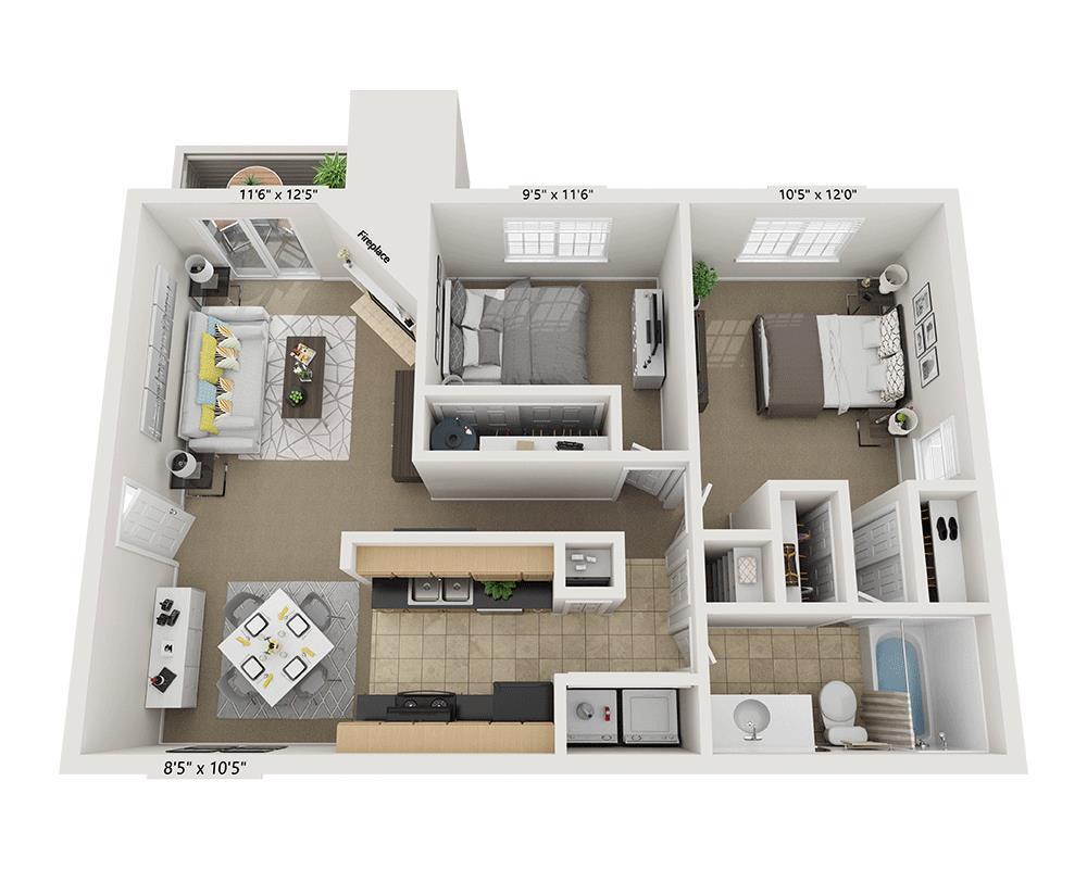 Floor Plan - Plan B1