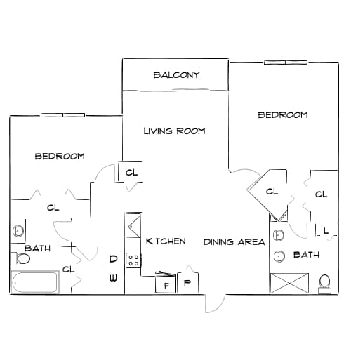 Floor Plan - Design 2A