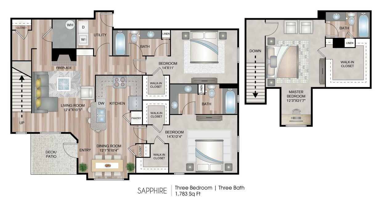 1783 Square Feet - Sapphire