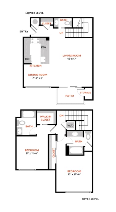 Floor Plan - Townhome G