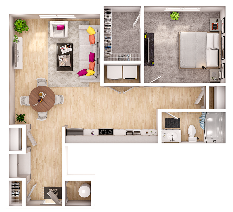 Linz at the Station- A1D Floorplan - A1D