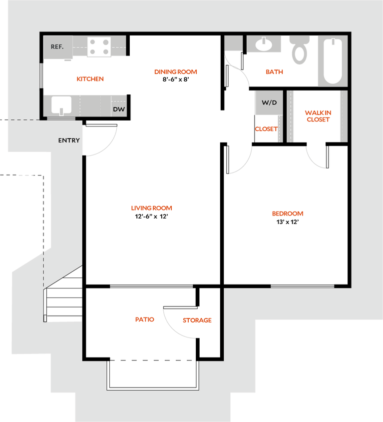 Floor Plan - Plan 1AR