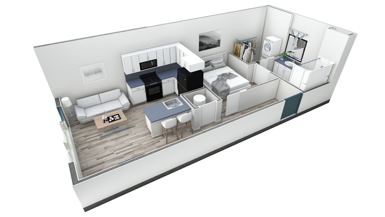 Floor Plan - Studio Premier Horizon Courtya
